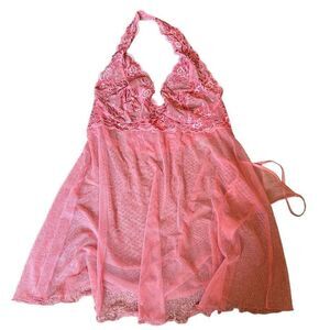 Victoria’s Secret pink lingerie